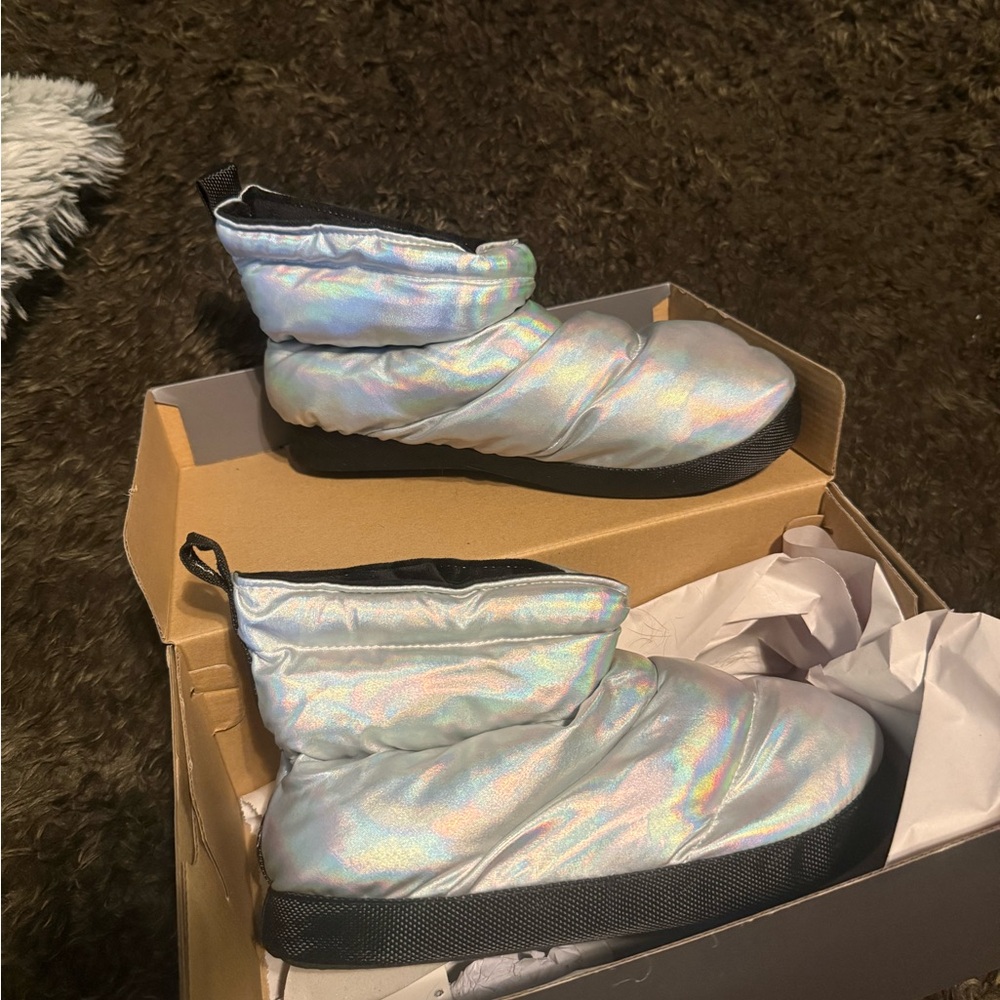 Capezio Iridescent Ankle Boots